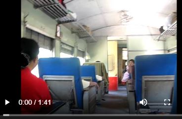Zugfahrt Myanmar